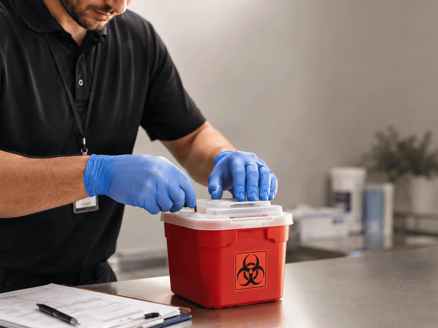 Why choose Sharps Waste Disposal in Hindsville, AR